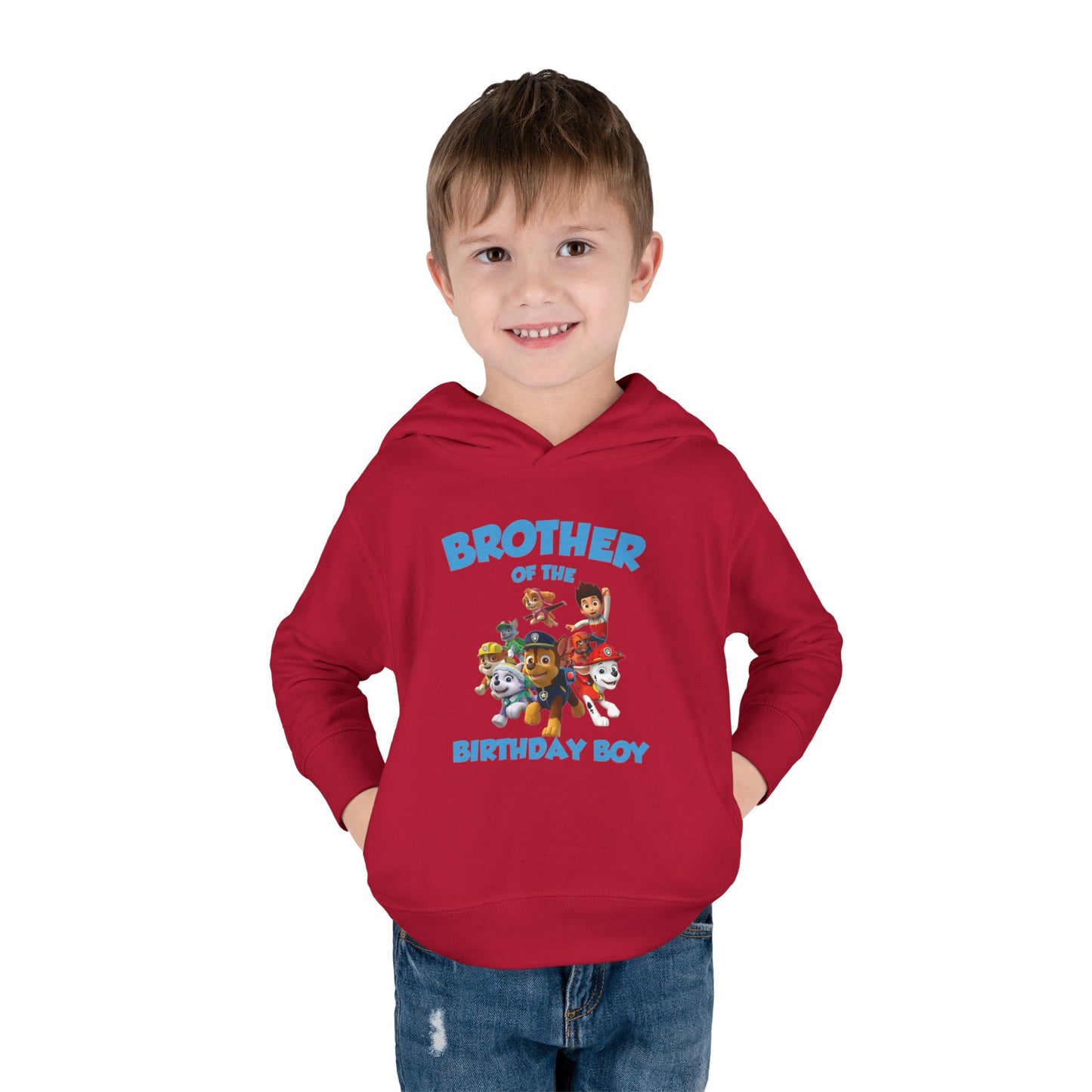 Birthday Boy's Brother Toddler Hoodie