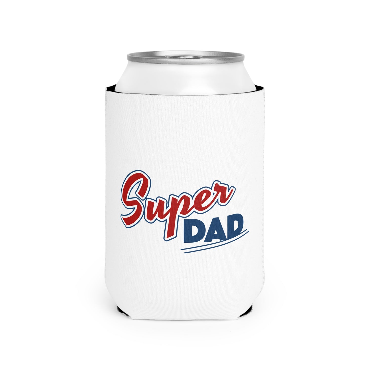 Super Dad Can Cooler Sleeve, Funny Gift for Dads