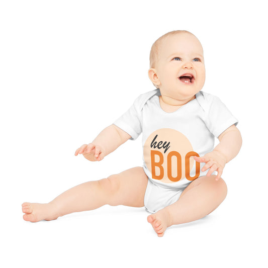 Hey Boo Baby Organic Bodysuit