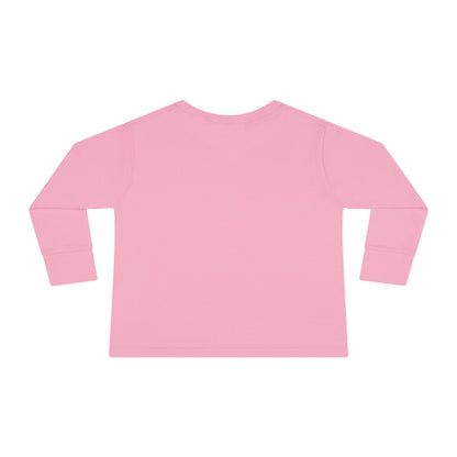 Football Girl Toddler Long Sleeve Tee