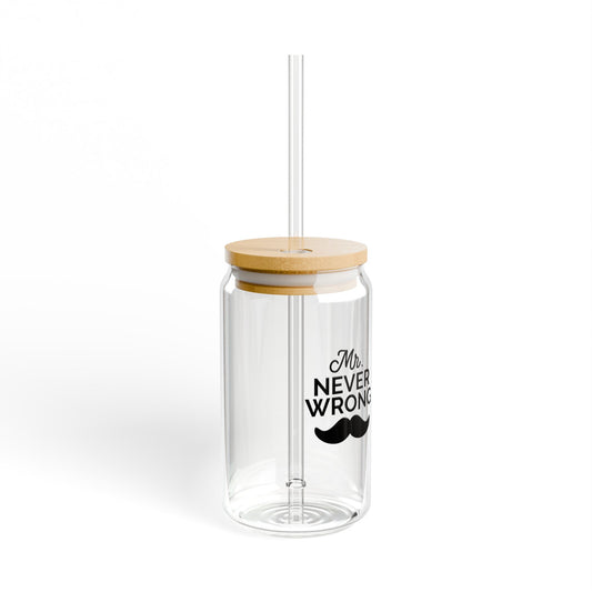 Funny Sipper Glass, 16oz - Perfect Gift for Him