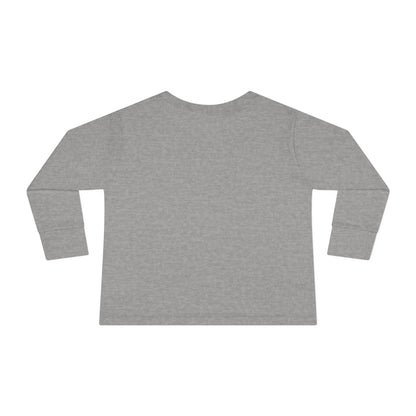 Football Girl Toddler Long Sleeve Tee