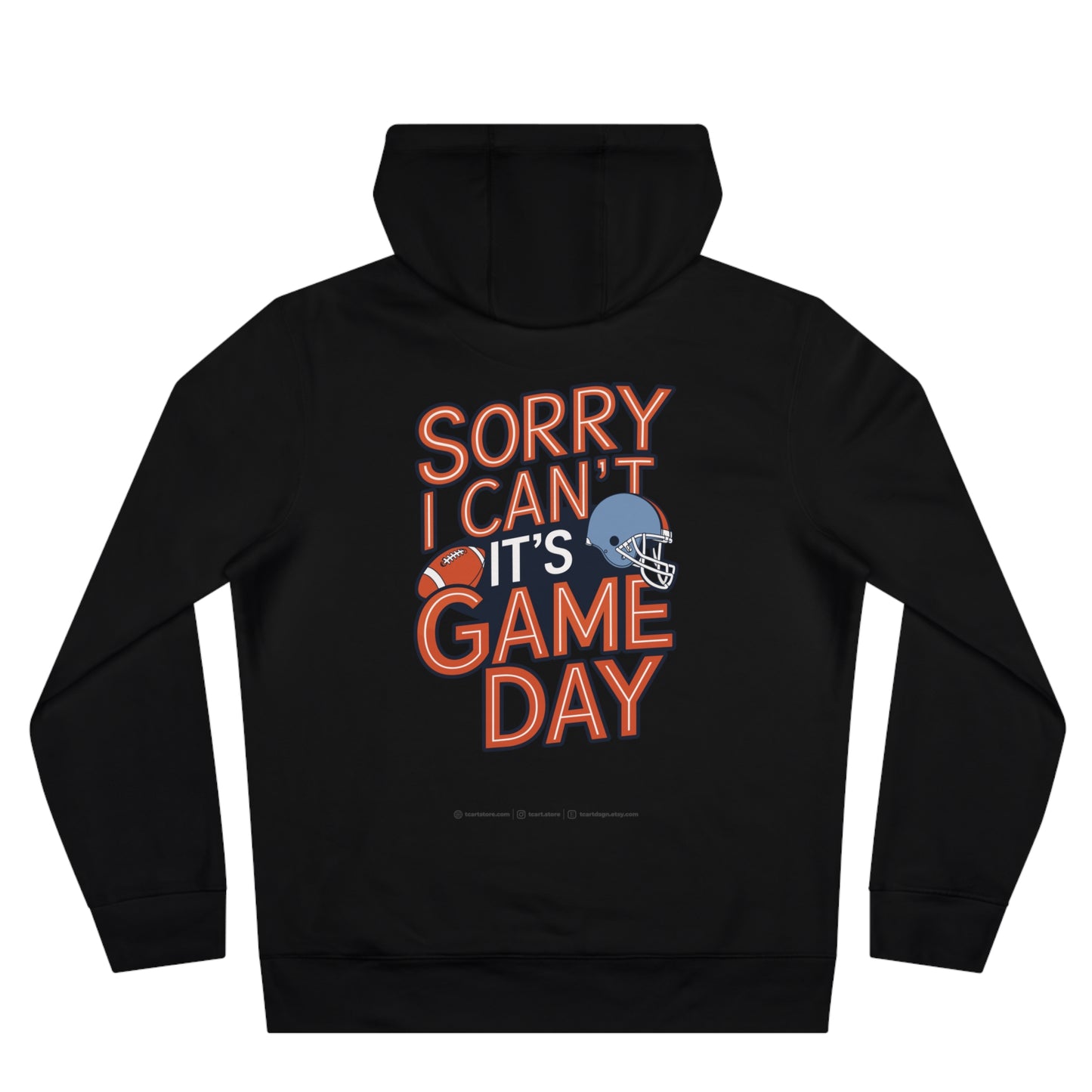 Game Day King Hooded Sweatshirt