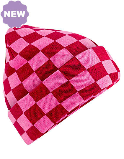 Checkerboard Beanie