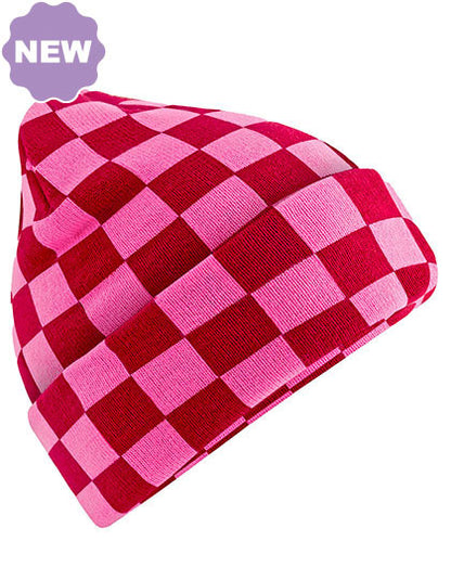 Checkerboard Beanie