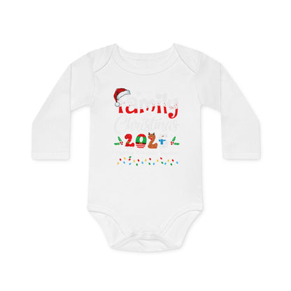 Festive Family Baby Long-Sleeve Bodysuit