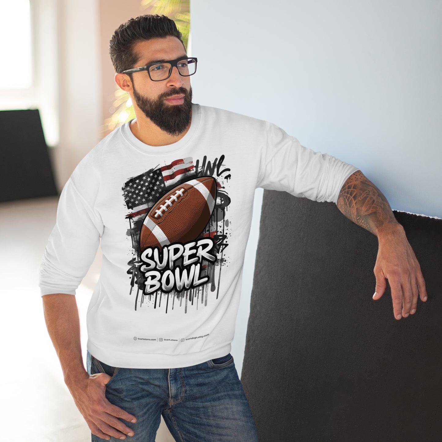Super Bowl Sweatshirt for Game Day Fun