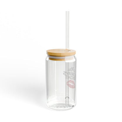 Mrs. Always Right Sipper Glass, 16oz