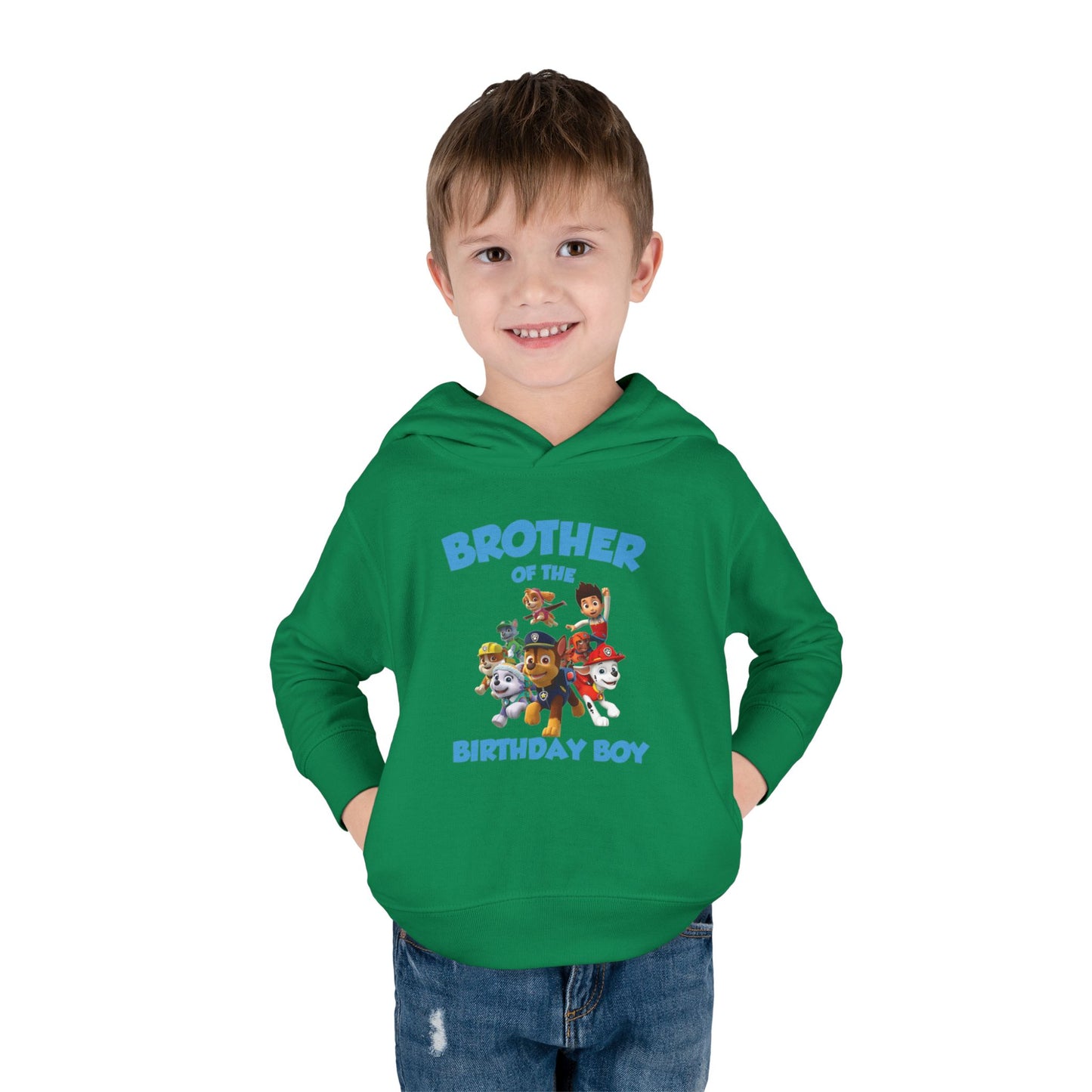 Birthday Boy's Brother Toddler Hoodie