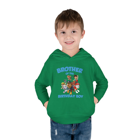 Birthday Boy's Brother Toddler Hoodie