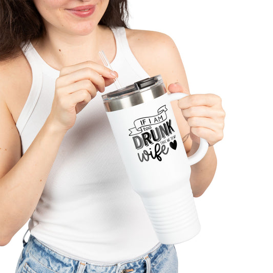 Funny Insulated Travel Mug for Wives
