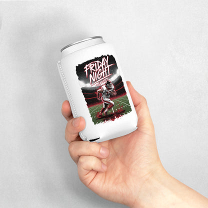 Friday Night Lights Can Cooler Sleeve, Football Fan Gift