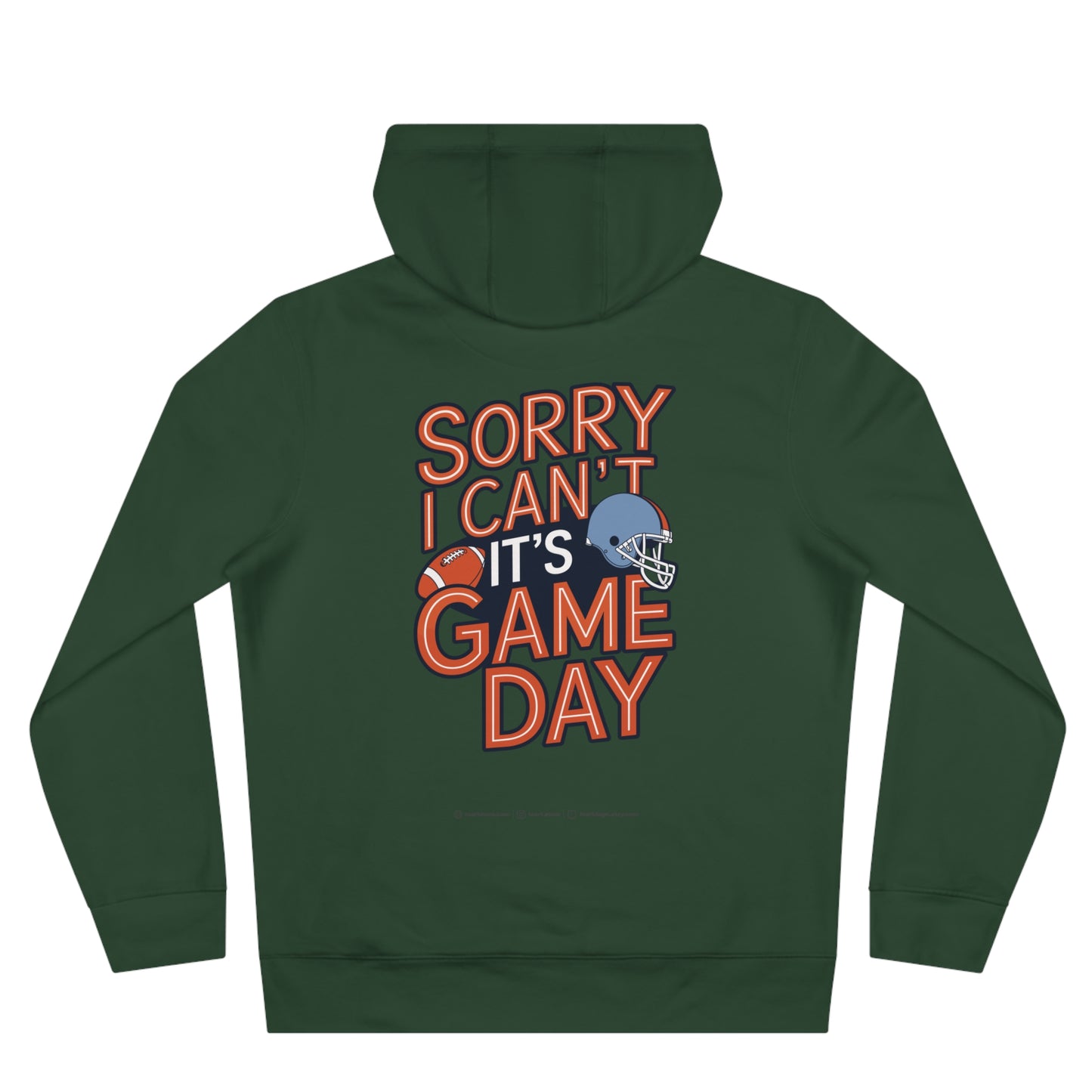 Game Day King Hooded Sweatshirt